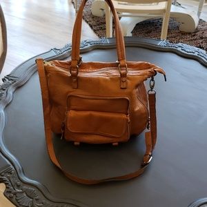 Joelle Hawkens Leather shoulder bag.
